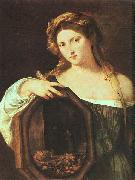  Titian Profane Love (Vanity) oil on canvas
